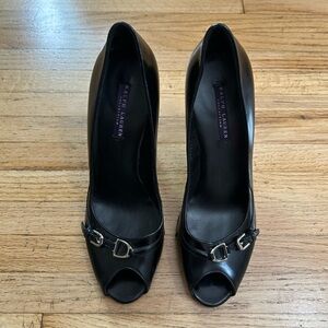 -- Black Ralph Lauren Heels